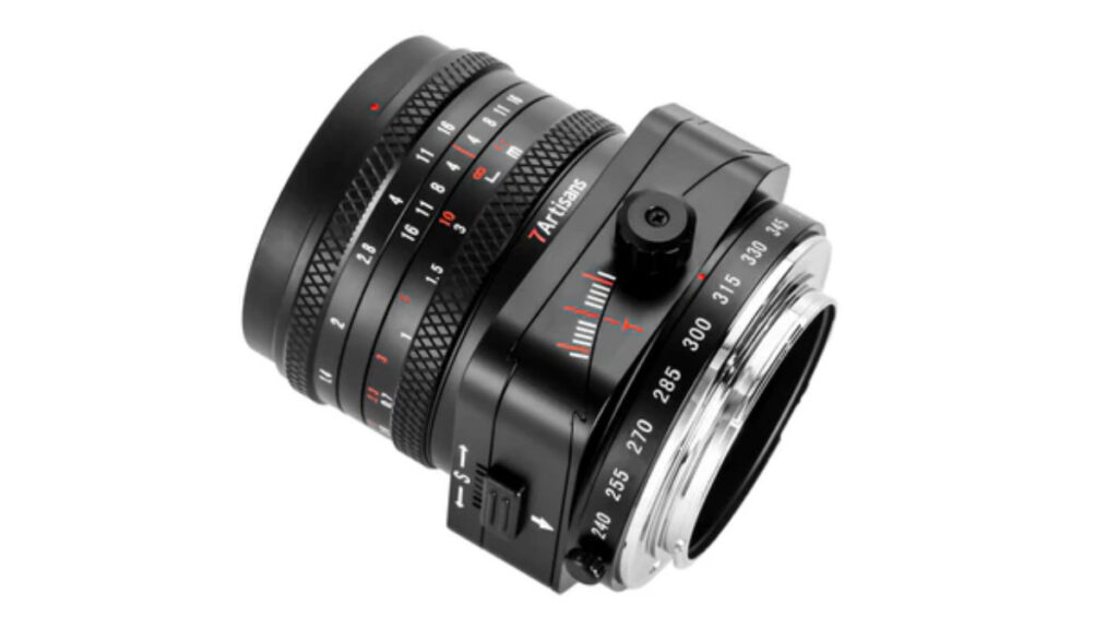 7Artisans 50mm F1.4 tils shift
