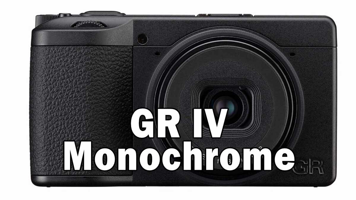 RICOH GR IV Monochrome
